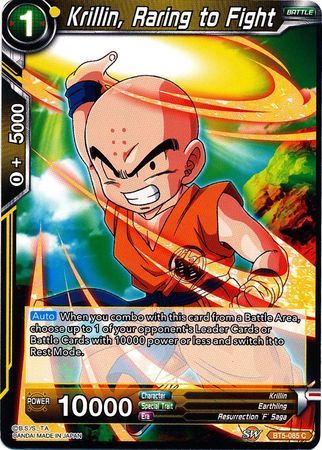 Krillin, Raring to Fight (BT5-085) [Miraculous Revival] - PCA Designer Toys