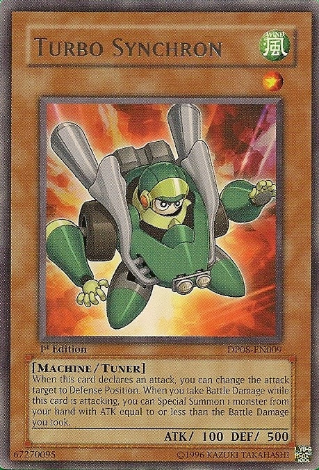 Turbo Synchron [DP08-EN009] Rare - PCA Designer Toys