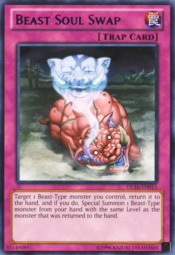 Beast Soul Swap (Purple) [DL16-EN015] Rare - PCA Designer Toys