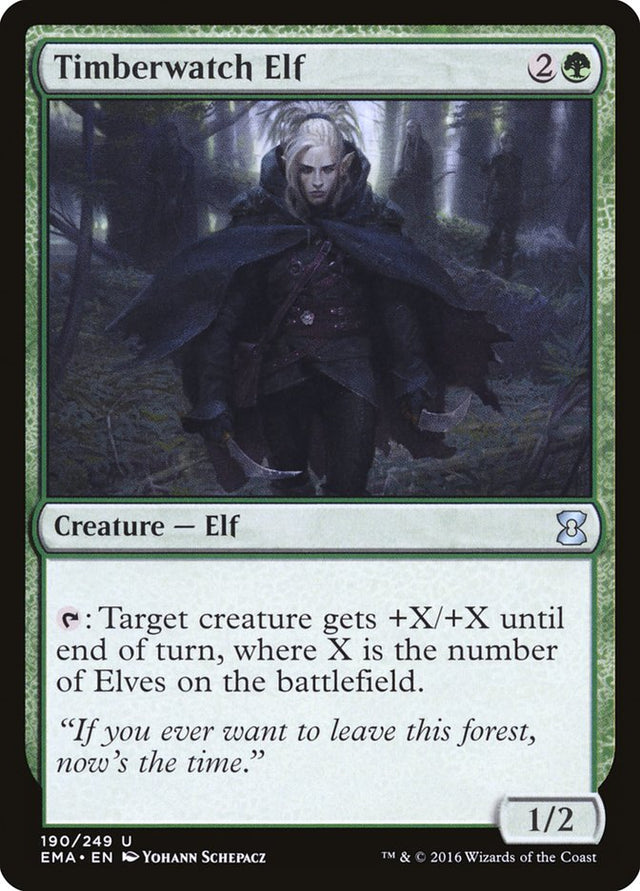 Timberwatch Elf [Eternal Masters] - PCA Designer Toys