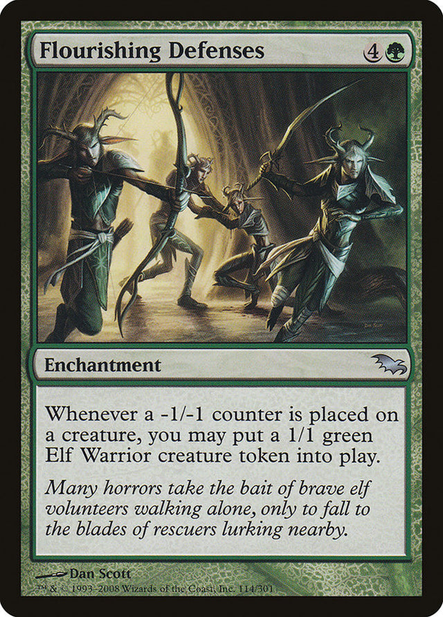 Flourishing Defenses [Shadowmoor] - PCA Designer Toys