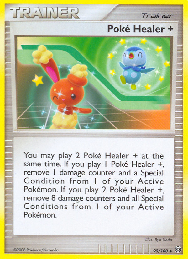 Poke Healer + (90/100) [Diamond & Pearl: Stormfront] - PCA Designer Toys