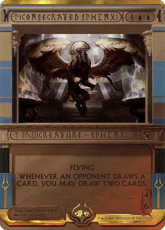 Consecrated Sphinx (Invocation) [Amonkhet Invocations] - PCA Designer Toys