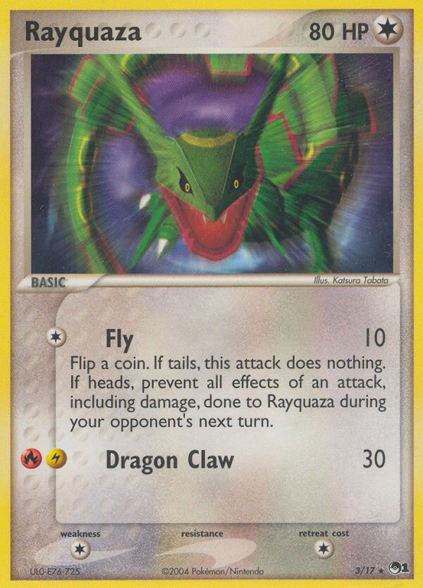 Rayquaza (3/17) [POP Series 1] - PCA Designer Toys