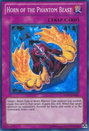 Horn of the Phantom Beast [TU07-EN005] Super Rare - PCA Designer Toys