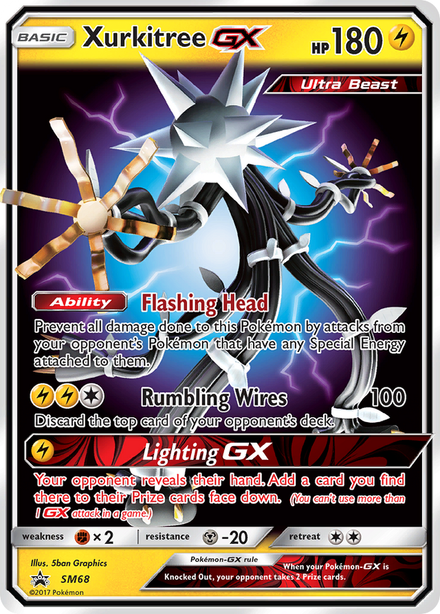 Xurkitree GX (SM68) [Sun & Moon: Black Star Promos] - PCA Designer Toys