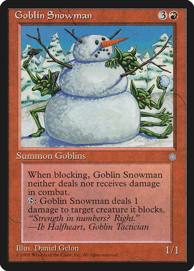 Goblin Snowman [Ice Age] - PCA Designer Toys