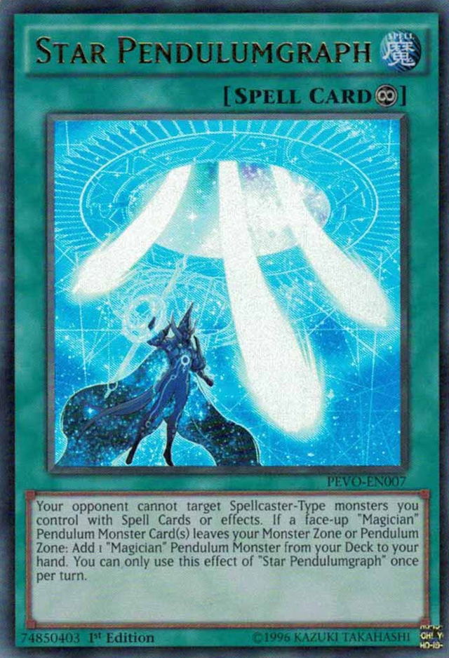Star Pendulumgraph [PEVO-EN007] Ultra Rare - PCA Designer Toys