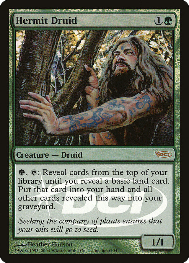 Hermit Druid [Judge Gift Cards 2004] - PCA Designer Toys