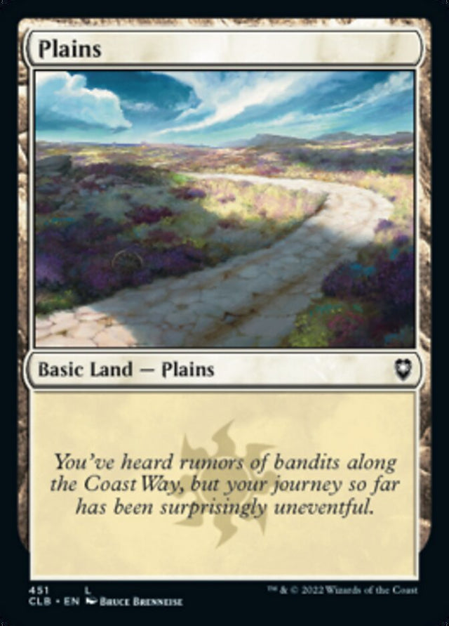 Plains (451) [Commander Legends: Battle for Baldur's Gate] - PCA Designer Toys