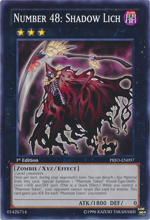 Number 48: Shadow Lich [PRIO-EN097] Common - PCA Designer Toys