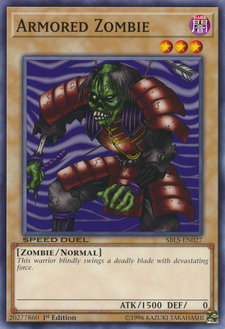 Armored Zombie [SBLS-EN027] Common - PCA Designer Toys