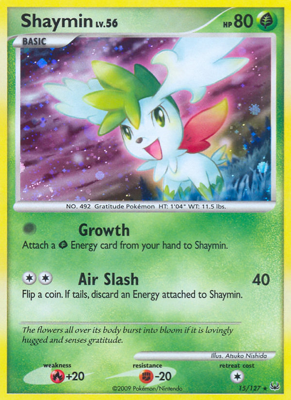 Shaymin (15/127) [Platinum: Base Set] - PCA Designer Toys