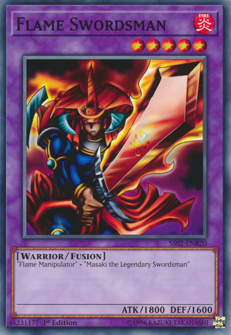 Flame Swordsman [SS02-ENB20] Common - PCA Designer Toys