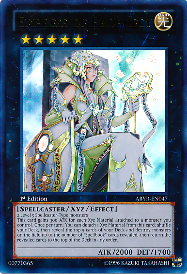 Empress of Prophecy [ABYR-EN047] Ultra Rare - PCA Designer Toys