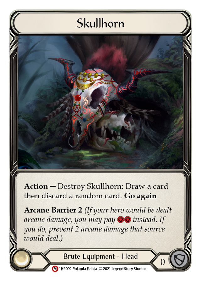 Skullhorn [1HP009] (History Pack 1) - PCA Designer Toys