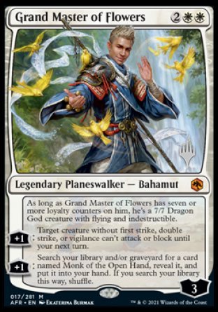 Grand Master of Flowers (Promo Pack) [Dungeons & Dragons: Adventures in the Forgotten Realms Promos] - PCA Designer Toys