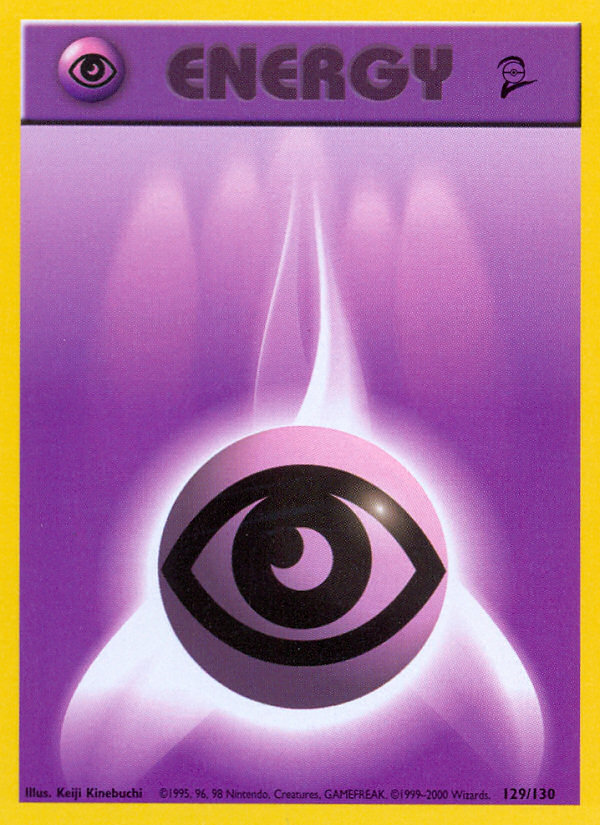 Psychic Energy (129/130) [Base Set 2] - PCA Designer Toys