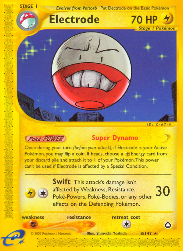 Electrode (8/147) [Aquapolis] - PCA Designer Toys