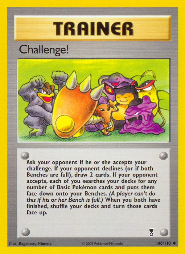 Challenge! (106/110) [Legendary Collection] - PCA Designer Toys