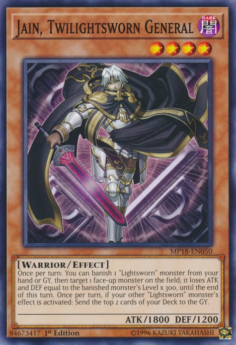 Jain, Twilightsworn General [MP18-EN050] Common - PCA Designer Toys
