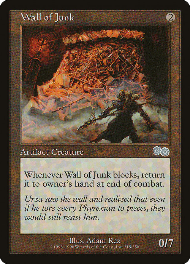Wall of Junk [Urza's Saga] - PCA Designer Toys
