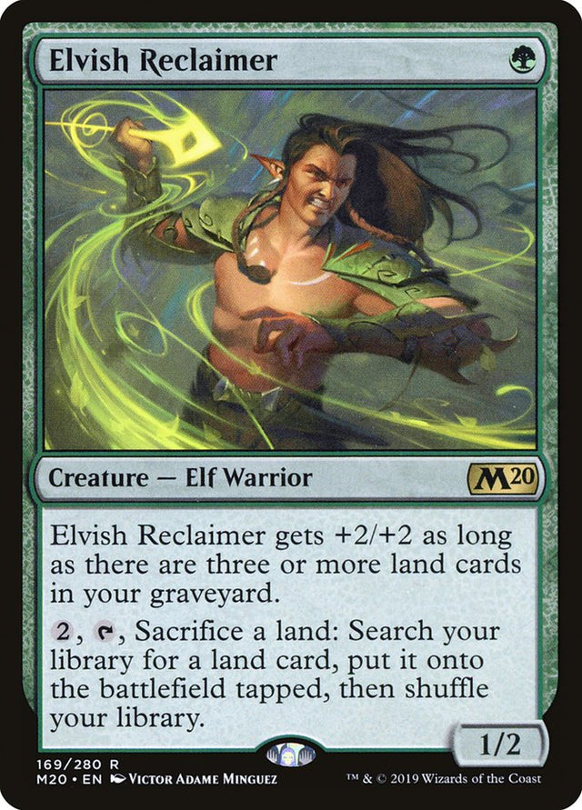 Elvish Reclaimer [Core Set 2020] - PCA Designer Toys