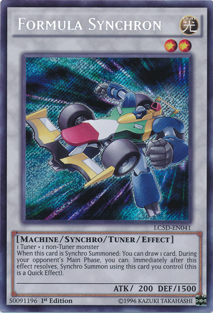 Formula Synchron [LC5D-EN041] Secret Rare - PCA Designer Toys