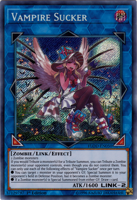 Vampire Sucker [FLOD-EN050] Secret Rare - PCA Designer Toys