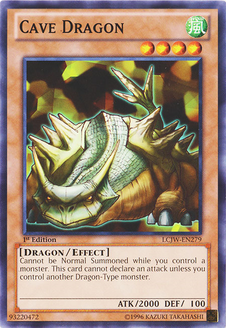 Cave Dragon [LCJW-EN279] Common - PCA Designer Toys