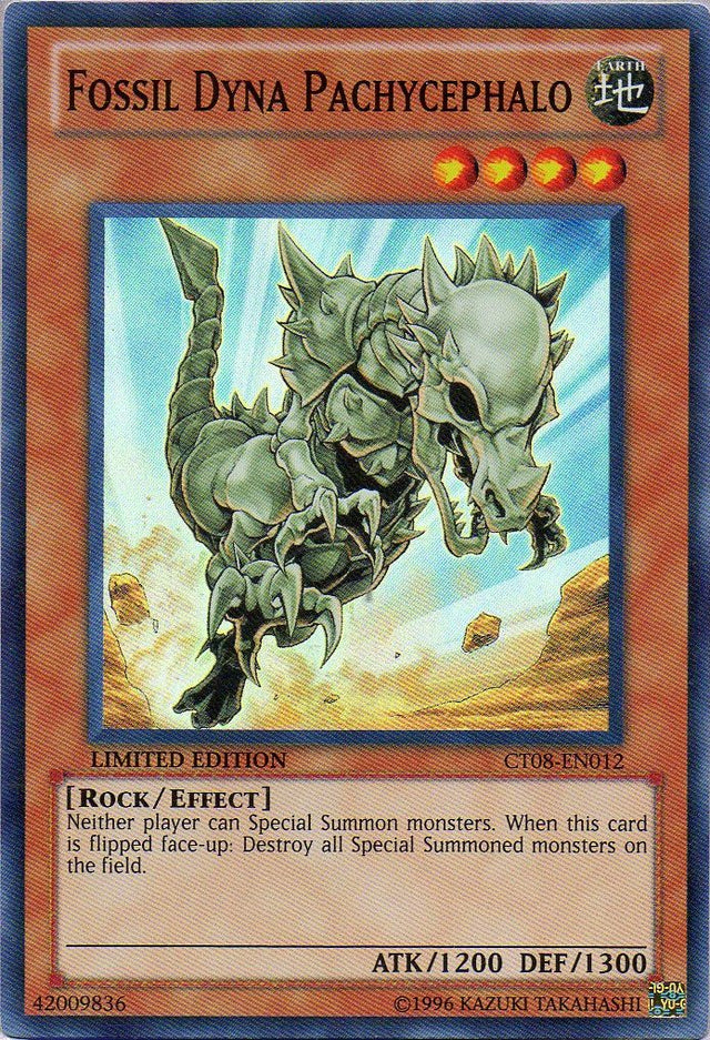 Fossil Dyna Pachycephalo [CT08-EN012] Super Rare - PCA Designer Toys