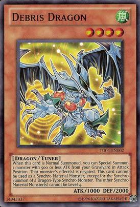 Debris Dragon [TU04-EN002] Super Rare - PCA Designer Toys