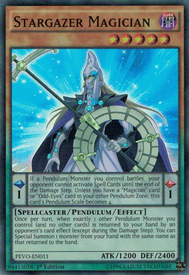Stargazer Magician [PEVO-EN011] Super Rare - PCA Designer Toys