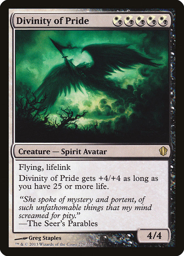 Divinity of Pride [Commander 2013] - PCA Designer Toys