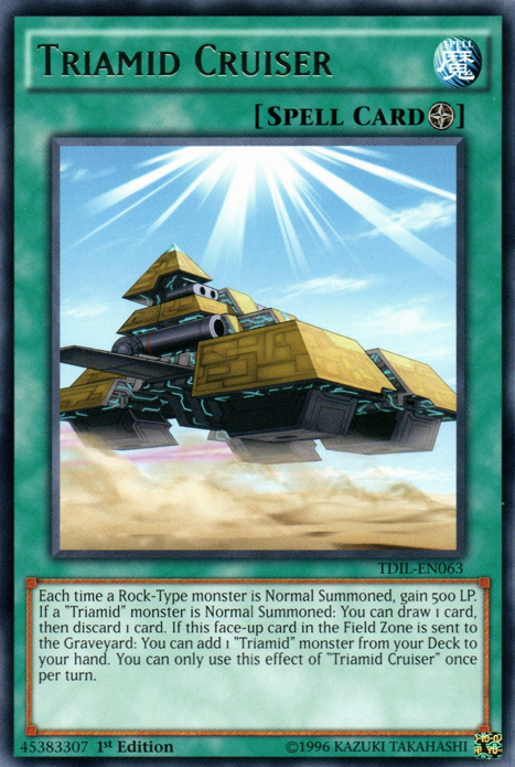 Triamid Cruiser [TDIL-EN063] Rare - PCA Designer Toys