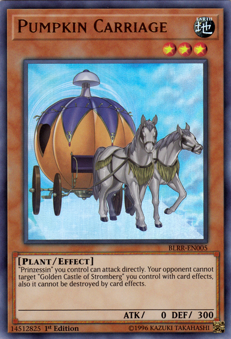 Pumpkin Carriage [BLRR-EN005] Ultra Rare - PCA Designer Toys