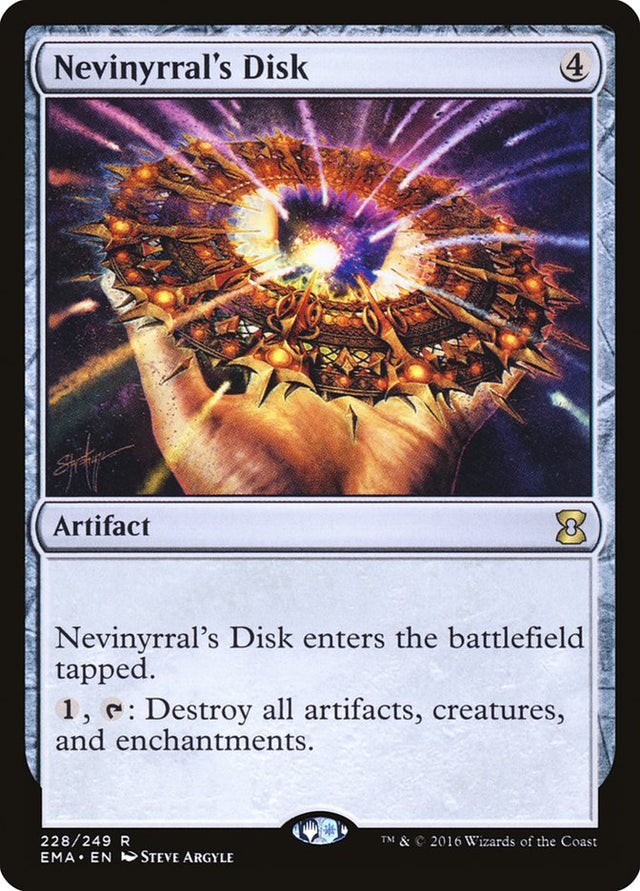 Nevinyrral's Disk [Eternal Masters] - PCA Designer Toys