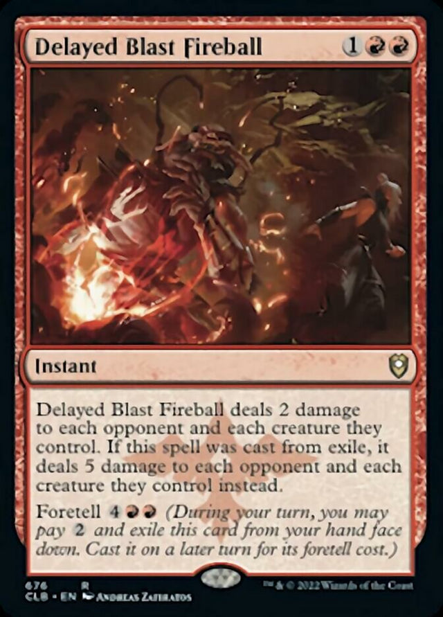 Delayed Blast Fireball [Commander Legends: Battle for Baldur's Gate] - PCA Designer Toys