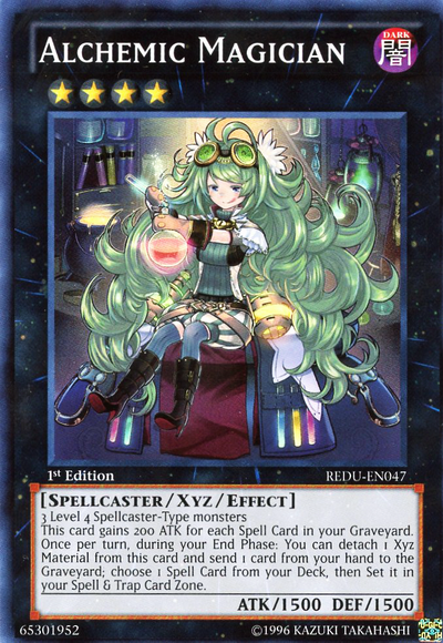 Alchemic Magician [REDU-EN047] Super Rare - PCA Designer Toys