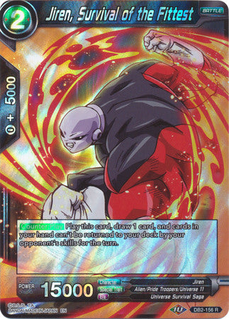 Jiren, Survival of the Fittest (DB2-156) [Divine Multiverse] - PCA Designer Toys