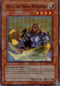 Freed the Brave Wanderer [IOC-EN014] Super Rare - PCA Designer Toys