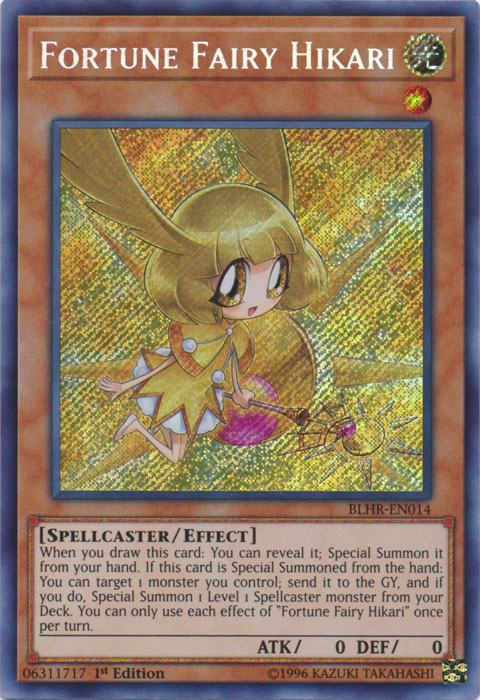 Fortune Fairy Hikari [BLHR-EN014] Secret Rare - PCA Designer Toys