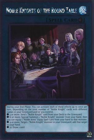 Noble Knights of the Round Table [NKRT-EN018] Platinum Rare - PCA Designer Toys