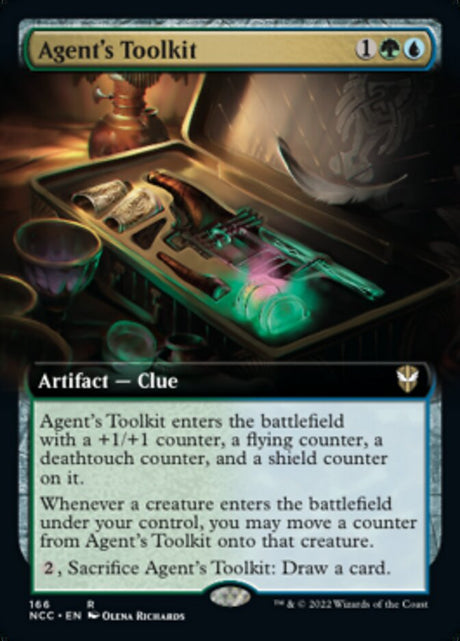 Agent's Toolkit (Extended Art) [Streets of New Capenna Commander] - PCA Designer Toys
