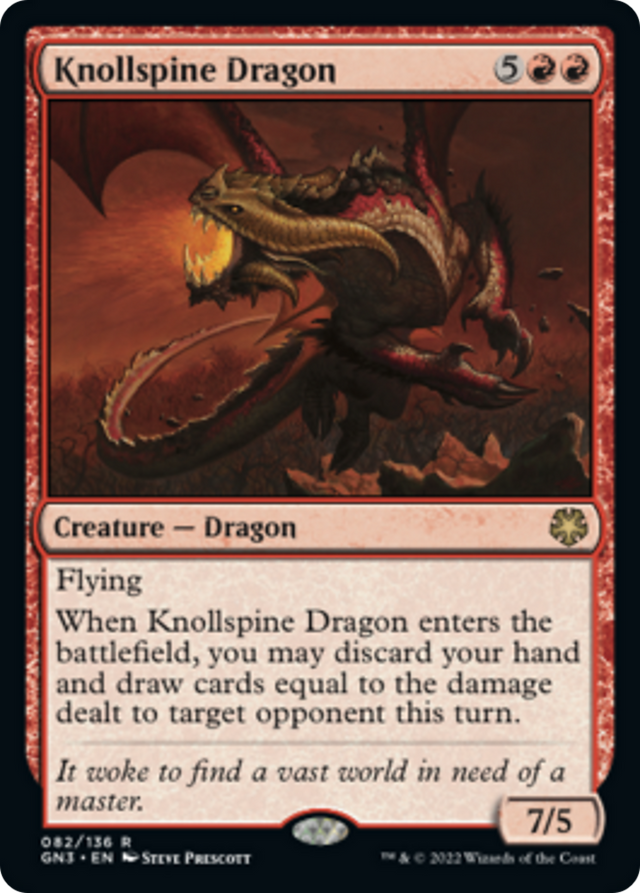 Knollspine Dragon [Game Night: Free-for-All] - PCA Designer Toys