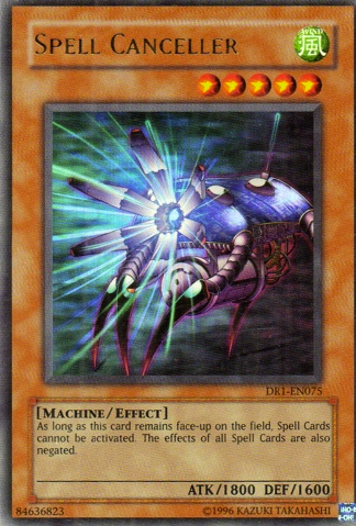 Spell Canceller [DR1-EN075] Ultra Rare - PCA Designer Toys