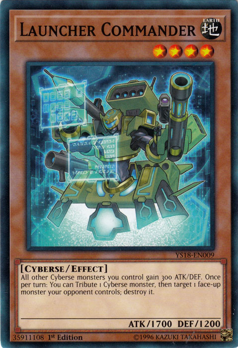 Launcher Commander [YS18-EN009] Common - PCA Designer Toys