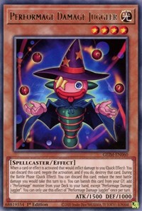 Performage Damage Juggler [GEIM-EN060] Rare - PCA Designer Toys