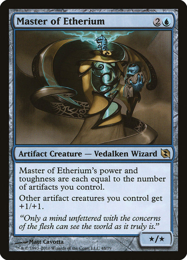 Master of Etherium [Duel Decks: Elspeth vs. Tezzeret] - PCA Designer Toys