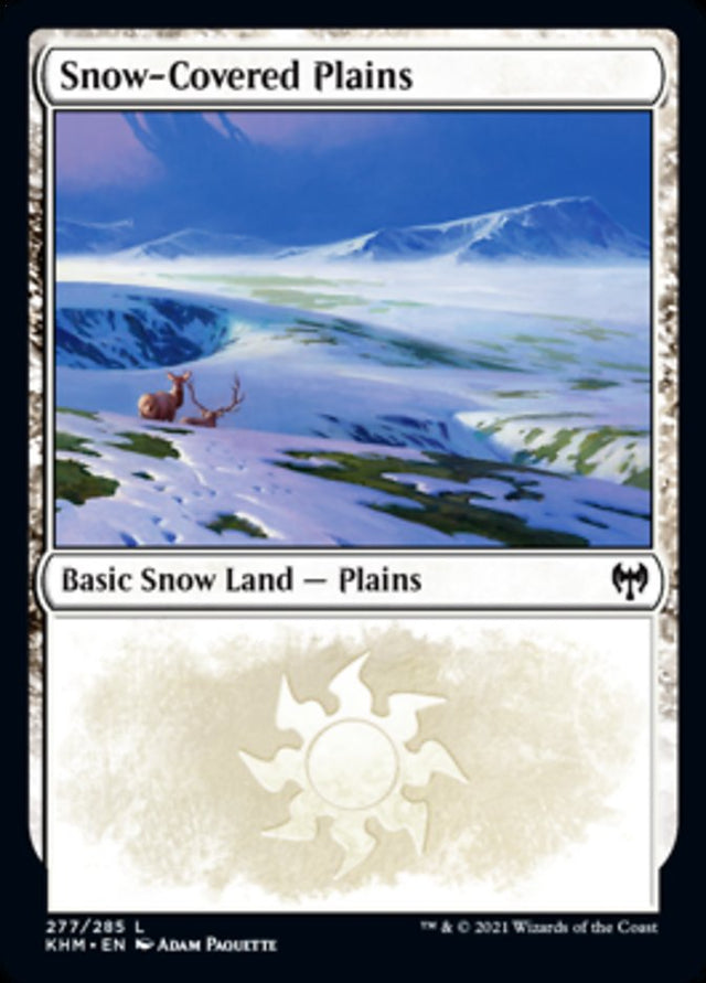 Snow-Covered Plains (277) [Kaldheim] - PCA Designer Toys
